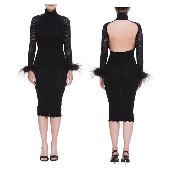 NWT VERGUENZA  Mia Midi Dress Size Small - Picture 2 of 11